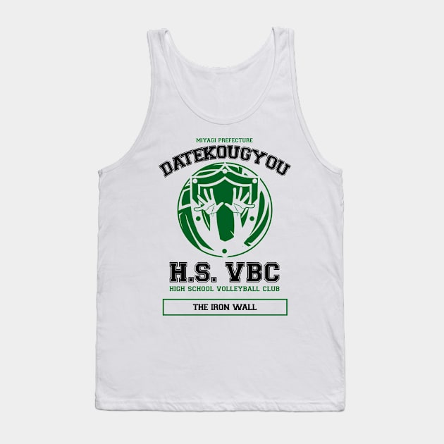 Datekougyou Tank Top by hnmarart